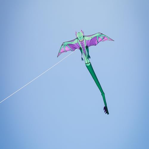 In the Breeze 3399 — 90-inch Dragon Kite — Large, Easy-Flying Kite with Line and Bag Included - Thumbnail 5