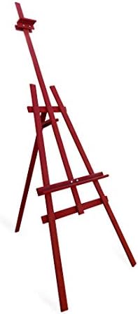 Studio Easel (1800MM HIGH) Display - Pine Wood - Canvas - Picture - Holder - Black