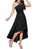 evening dresses usa plus size Vestido de cóctel halter: eleva tu silueta femenina con este elegante vestido de cóctel con tirantes cruzados que acentúa los hombros y el escote. Equilibra perfectamente la elegancia y el encanto, es la mejor opción para destacar en fiestas y eventos formales.