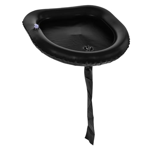 FOMIYES Inflatable Bedside Shampoo Basin Hair Wash Basin for Bedridden Hair Washing Basin