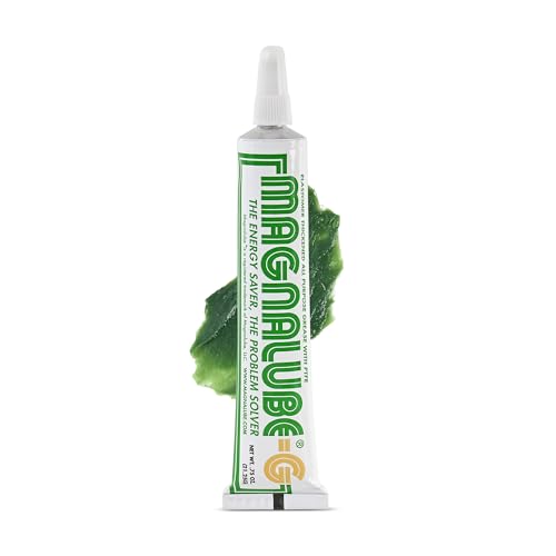 Magnalube-G General All Purpose Grease - Waterproof, Corrosion Resistant PTFE Lubricant. 0.75oz Multi-Purpose Tube for Bearings, Joints, and Axles to O-Rings and Sewing Machines