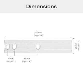 Pack of 4 Universal Integrated Fridge Door Sliders Mounting Easy Installation - Universal Integrated Fridge Door Slider Kit with Brackets, and Clips