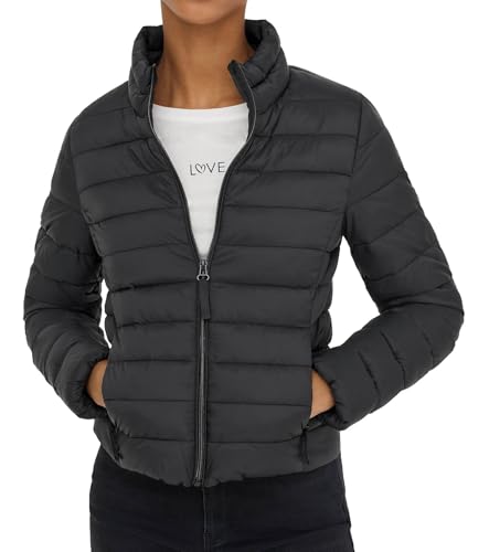 Only Onltahia Lw Quilted Jacket Noos Otw, Nero, X_S, Nero, X_S
