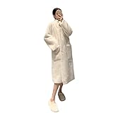 【Match mit jedem Outfit】Tragen Sie diese langen Damenmäntel mit Jeans, Shorts, Kleidern oder Anzügen, um einen schicken Look im Frühling, Herbst oder Winter zu schaffen, sowohl lässig als auch elegant.