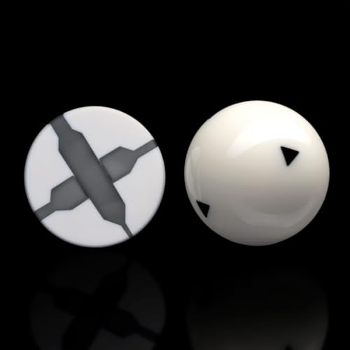 Predator Arcos II Pool Balls Set - Professional Phenolic Resin Billiard Balls - Set of 15 Made in Belgium Balls Including a Black Triangles Cue Ball - Thumbnail 5