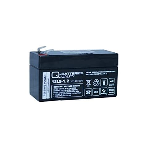 Q-Batteries 12LS-1.2 12V 1,2Ah Blei-Vlies Akku AGM VRLA Cover