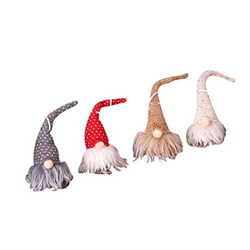 Cabilock 1Pc Feriado Gnome Escandinavo Santa Gnome Lâmpada De Noite De Natal Gnomos Estatuetas Casa