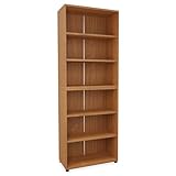 Das stabile Aktenregal mit einer Breite von 80 cm und einer Tiefe von 40 cm der Marke EIGENTLICH ist in verschiedenen Farben und Ordnerhöhen von 1 bis 6 wählbar