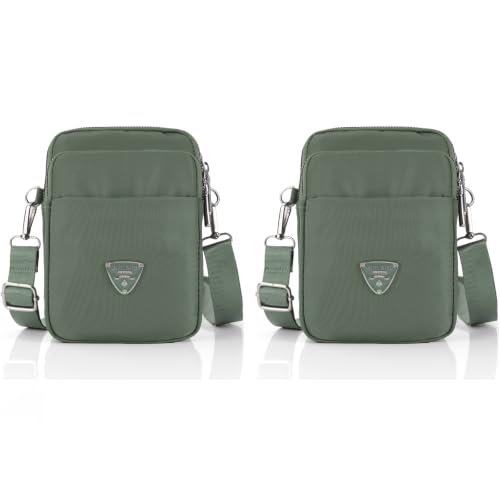 Image of J I Women's Small Cross-Body Phone Bag Stylish Mobile Cell Phone Holder Pocket Purse Wallet Sling Bag Mini Shoulder Bags