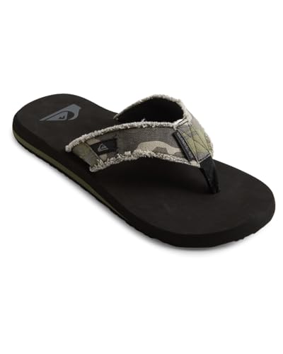Quiksilver MONKEY ABYSS M SNDL XKSK herensandalen, Groen Bruin Zwart, 45 EU