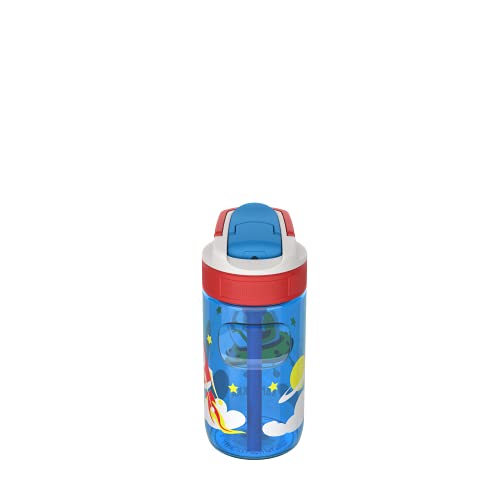 Kambukka - Drinkfles voor kinderen, 400 ml, waterdicht, vlek- en geurbestendig, duurzaam en schokbestendig, vaatwasmachinebestendig, drinkfles met rietje - Image 3