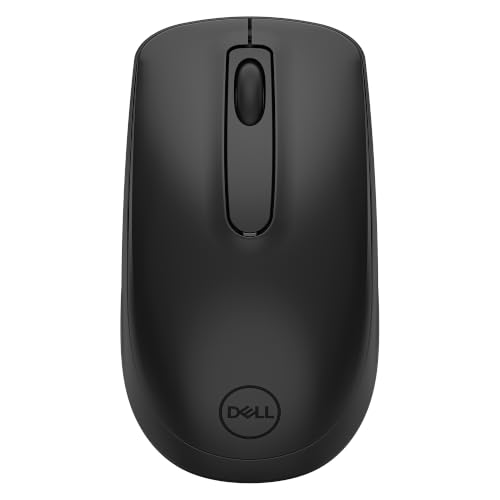 Image of Dell Wireless Mouse WM118, Battery Powered | 2.4 GHz, 3 Year Warranty, Optical 1000 DPI, Scroll Wheel