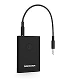 Transmisor Bluetooth A2DP Inalámbrica de 3,5 mm DBPOWER Portátil Jack Stereo Audio Dongle para HiFi Auriculares, TV, PSP, Computadora/PC, iPod, MP3, CD, Car Stereo y Más