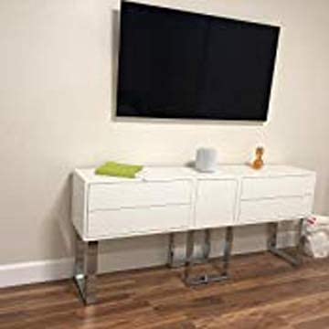 Metal Legs U Shape Furniture Legs 16" Modern 2Pc (Stainless Steel U) Diy Made Easy & Affordable #TOP6