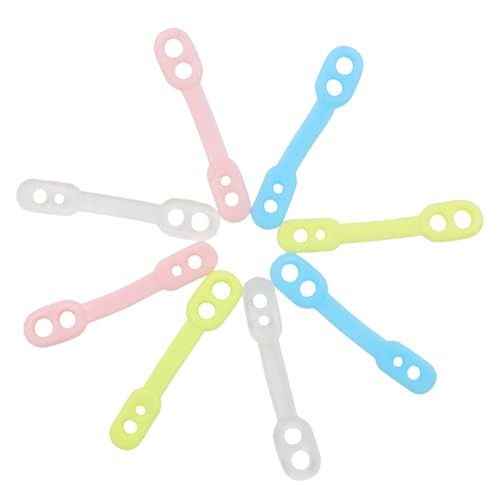 50 Pack Windproof Washing Line Hanger Hooks with Non-Slip Lock, Drop-proof Laundry Pegs Silicone Strips for Outdoor Hanging Rope Line (Mix Color)