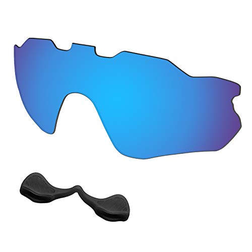 Image of Radar Pace Lenses & Nose Pieces Replacement for Oakley Sunglass OO9333 Polarized