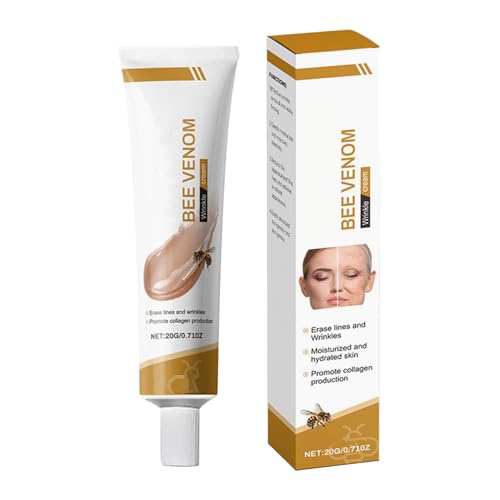 Bèè Vénom Crema Antiarrugas, Con Fórmula De Hidratación Profunda, 20G, Crema Facial Antienvejecimiento, Humectante Rejuvenecedor, Ayuda A Levantar Y Tensar La Piel, Para Mujeres, Mamá, Esposa