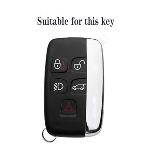 Housse de clé en silicone premium pour Range Rover Velar et Evoque - 2