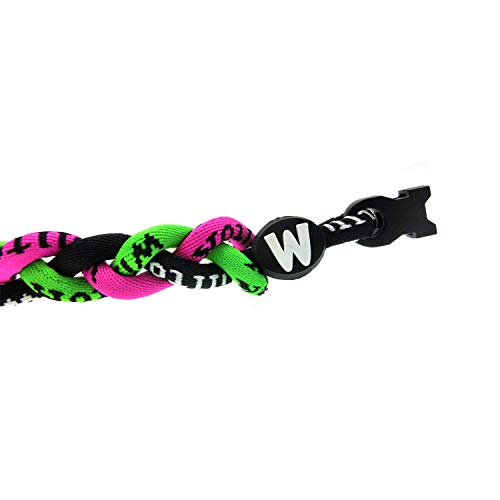 image for Willtok Baseball Rope Necklaces For Girls Youth Baseball Gear Baseball