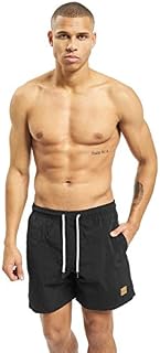Urban Classics Męskie Block Swim Szorty Kąpielowe, Czarny, L
