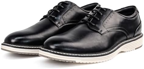 Glamor Chaser Mens Casual Dress Shoes for Men, Business Casual Work Derby — view 3