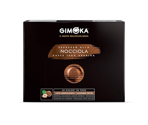 Gimoka Mezcla de Café con sabor a avellana 100% Arabica,