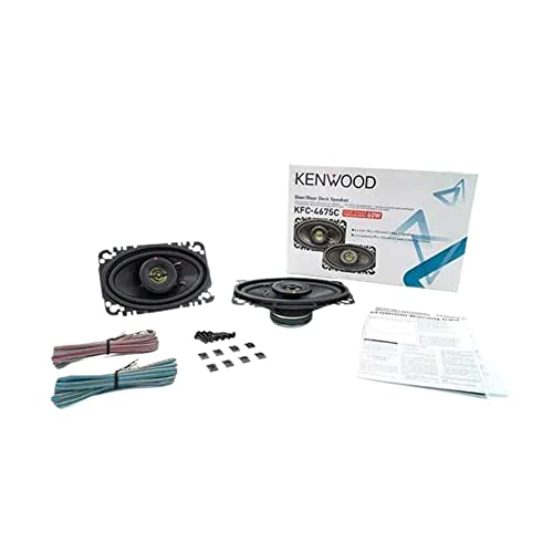 KENWOOD - KFC-4675 - 60W, 4"x6" 2-way Flush Mount Speaker by Kenwood - Used condition - Image 3