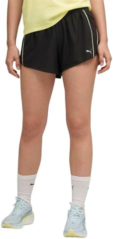 PUMA Kadın RUN VELOCITY 3" SHORT W Şort PUMA Black-Gold Moon M - Görsel 1