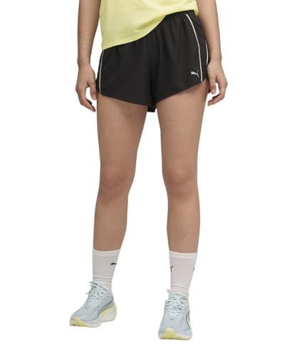 PUMA Kadın RUN VELOCITY 3" SHORT W Şort PUMA Black-Gold Moon M