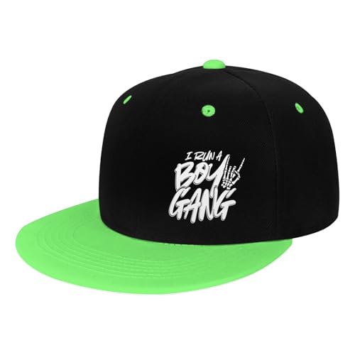 I Run A Boy Gang Kids Trucker Baseball Cap Golf Sun Toddler Hat for Boys & Girls