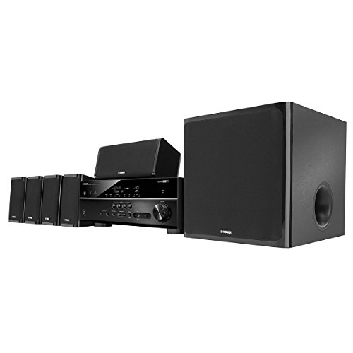 Yamaha YHT-5920UBL MusicCast Home Theater in a Box, Works with Alexa