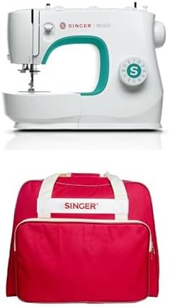 SINGER M3300 97-Stitch Sewing Machine + Durable Carrying Case Kit – Complete Bundle for Seamstresses & Sewing Enthusiasts