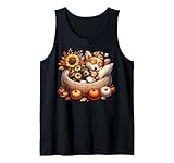 Photo Gallery autumn fall puppy graphic for women men kids cute corgi dog canotta Photo Gallery autumn fall puppy graphic for women men kids cute corgi dog canotta