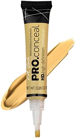 L.A. Girl Pro Conceal HD Concealer, Yellow Corrector, 0.28 Ounce