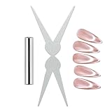 Magnetic Nail Tool, Gel Design Tool, Manicure Tools with Double Ended Tip, Tools with Strong Magnet Effect, Nails Accessories, Magnetic Gel Kit for Salon Travel Daily Use