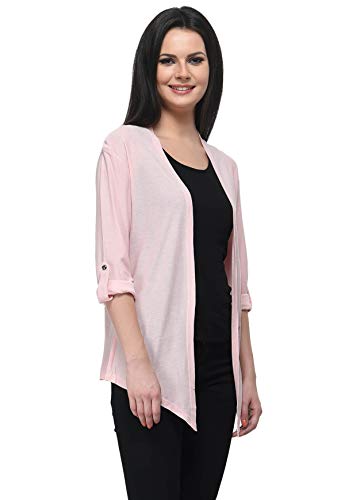 Image of Frenchtrendz Womens's Viscose Crepe Shrug(Size: XS-4XL)
