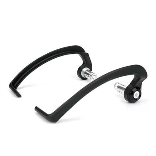 Protège-mains universels pour moto guidon 22mm en ABS noir la paire