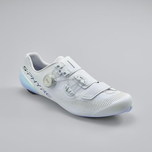 Shimano RC903P S-Phyre PWR Road Cycling Shoes - White - EU 41, White, 7.53