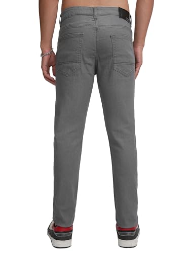 Image of Highlander Mens Tapered Fit Denim Jeans for Man| Regular Length|Mid-Rise|Stretchable Fabric for Comfort fit| Jeans for Man | Men Jeans