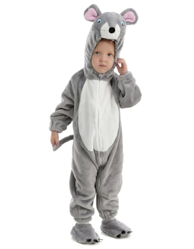 Baby Mouse Costume Infant Animal Onesie Toddler Cosplay Boy Girl 1824