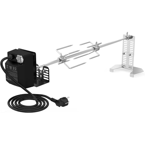 onlyfire BRK-6101 Universale Spiedo per Girarrosto per Barbecue,Compatibile con La