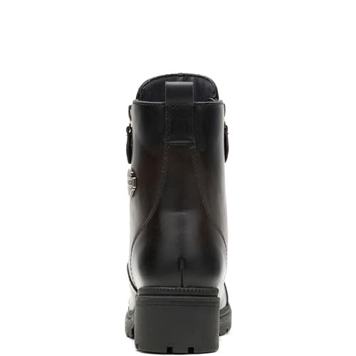 Harley-Davidson Women's Amherst 5.5-Inch Motorcycle Boots D84237 (Black, 11) - Thumbnail 3