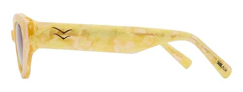 I-SEA Women's Polarized Sunglasses - Suki - Citrus/Brown Gradient Lens2