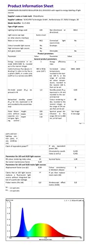 Efelandhome Lámpara de Techo LED Focos, Plafón con Focos GU10 4 Luces para Ángulo Ajustable y Giratorio para Interior 110V-220V Focos de Techo Orientables para Dormitorio Cocina Baño (Sin bombillas)