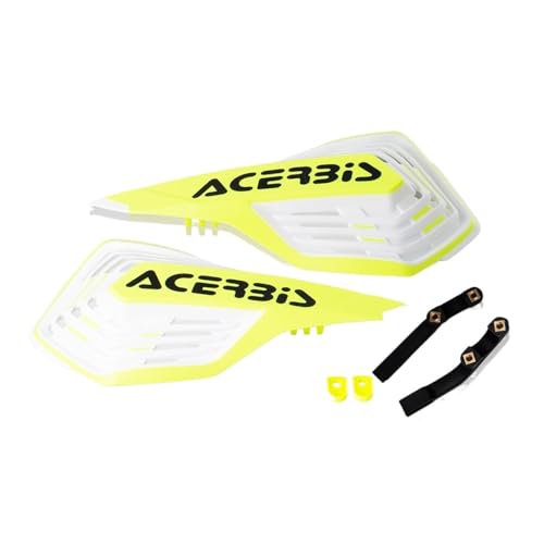 Protector de manillar para moto compatible con EXC KLX YZF CRF Dirt Bike (Fluorescein Logo)