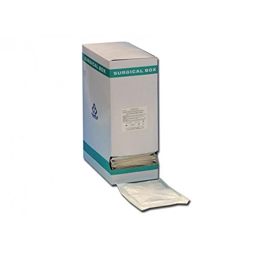 Gima 35035 Compresse Cotone Sterili, 5 x 5 cm, Confezione 350 Pezzi