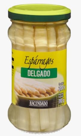 Asparagi Bianchi Delicati, Interi, 200g, Origine Spagna, pack 5
