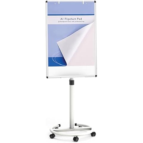 VIZ-PRO ECO Magnetic Mobile Whiteboard with Accessories Cover