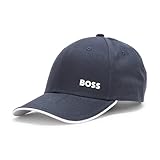 BOSS, Bold Logo Cotton Twill Cap, Clean Navy, PCE.