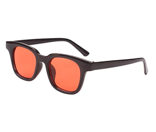 Image of Bestum Inspired Square Sunglasses With Rivets Tinted Lens UV400
